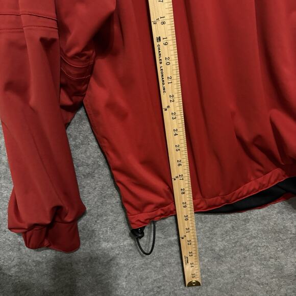 Masters Golf‎ Bobby Jones Jacket Mens XXL Red Pockets Lined Logo - Picture 8 of 9